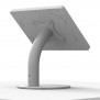 Fixed Enclosed Microsoft Surface Pro 12 Desk / Table Stand [Rear Iso View] - Light Grey