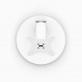 Fixed Desk / Table Stand [Top View] - White