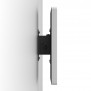 Angled Up | Tilting Enclosed Samsung Galaxy Tab A11+ 11" Wall Mount [Side Ortho View] - Light Grey