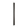 Side View - Brushed German Silver - iPad Air 1 & 2 Wall Frame / Mount / Enclosure
