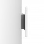 Enclosed Samsung Galaxy Tab E 8.0 ChargeDOCK Wall Mount [Side Ortho View] - White