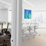 Permanent Fixed Glass Mount - Samsung Galaxy Tab A 9.7 - White [Isometric View]