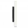 Permanent Fixed Glass Mount -Samsung Galaxy Tab E 9.6 - White [Side View]