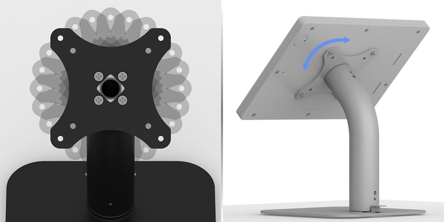 Portable Fixed Surface Stand Adjustability Head