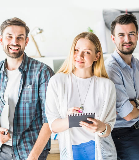 Team of People Ready to Work with You