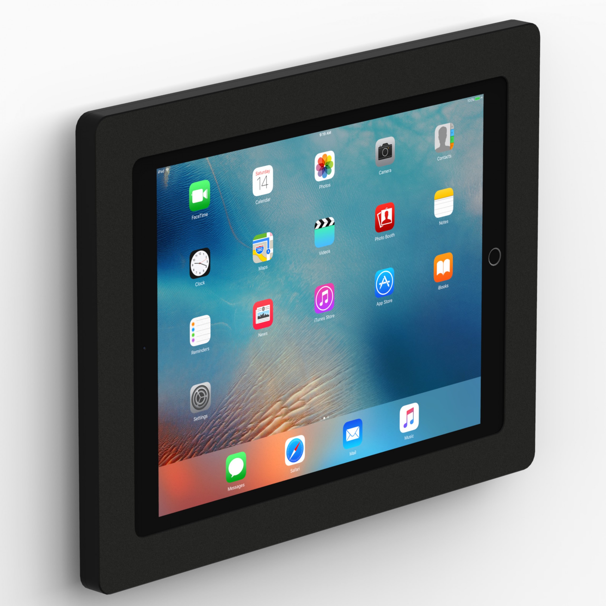Vidamount Fixed Slim Wall 12 9 Inch Ipad Pro Tablet Mount Black Vidamount Fixed Slim Wall 12 9 Inch Ipad Pro Tablet Mount Black