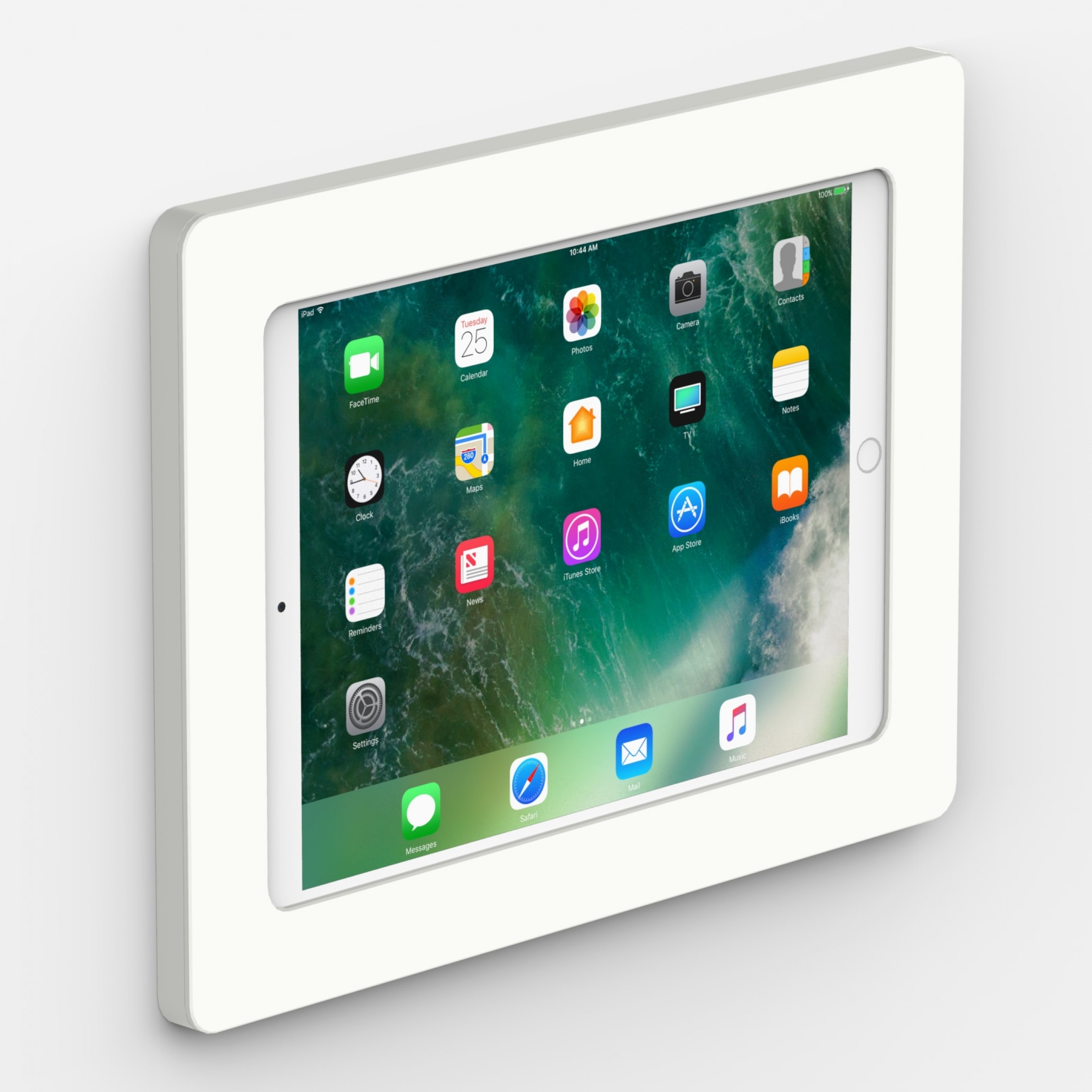 vidamount on wall tablet mount 10 5 inch ipad pro air 3rd gen white