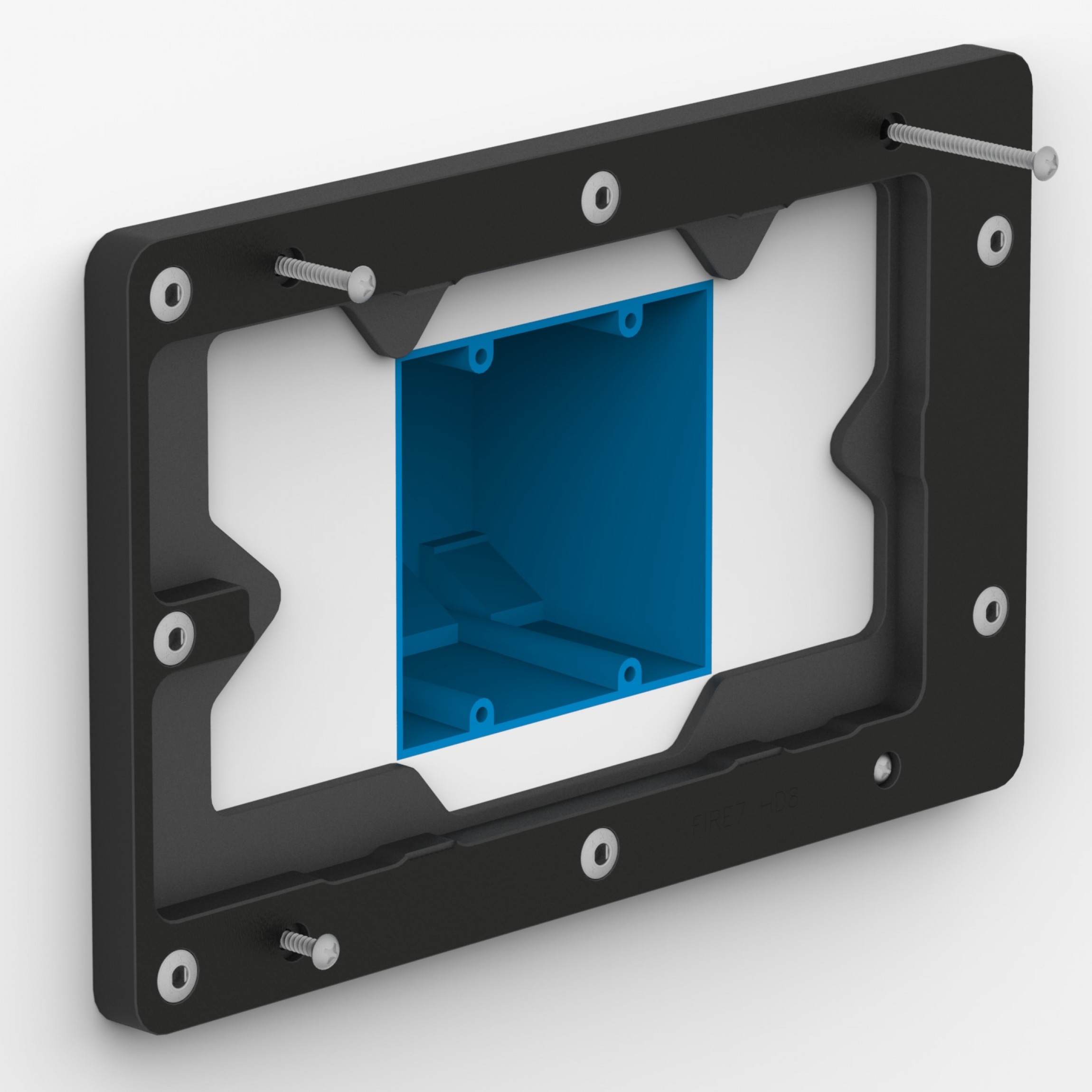 Black Amazon Fire 7 8th Gen Hd8 2017 2018 Model Vidamount On Wall Tablet Mount