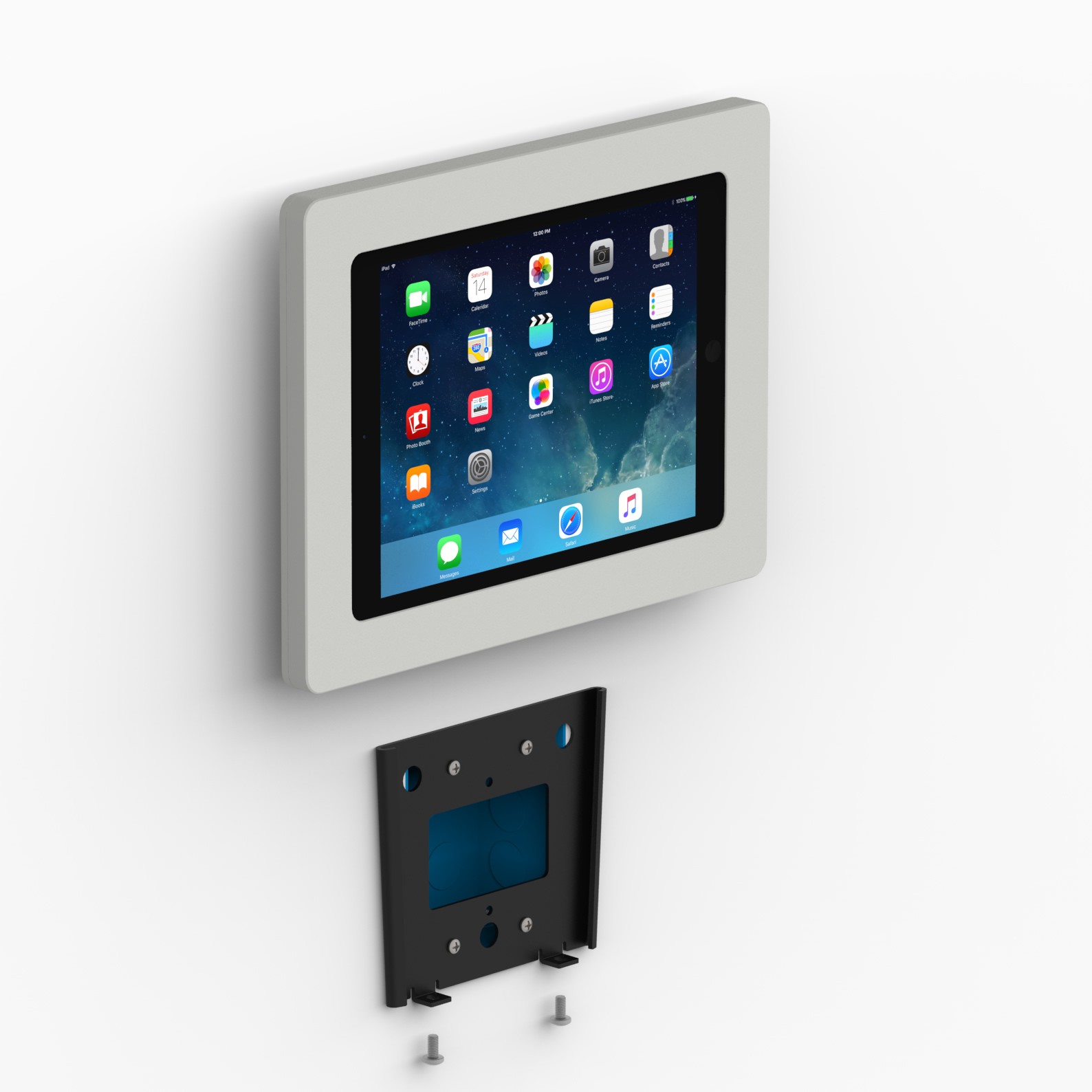 Fixed Slim Wall iPad Air 1 & 2, 9.7-inch iPad Pro, 9.7