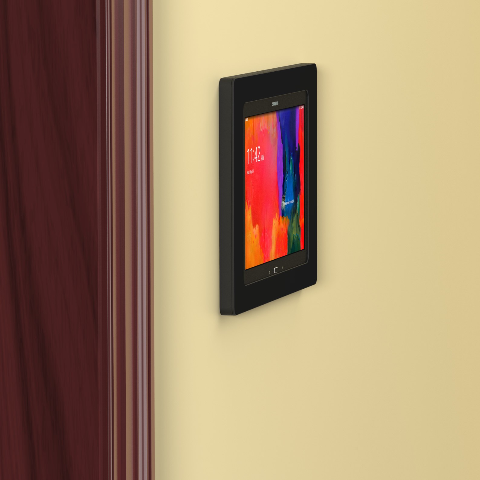 Discontinued Custom 250 Pcs Order Only Vidamount On Wall Tablet Mount Samsung Galaxy Tab Pro 12 2 Black Vidamount On Wall Tablet Mount Samsung Galaxy Tab Pro 12 2 Black