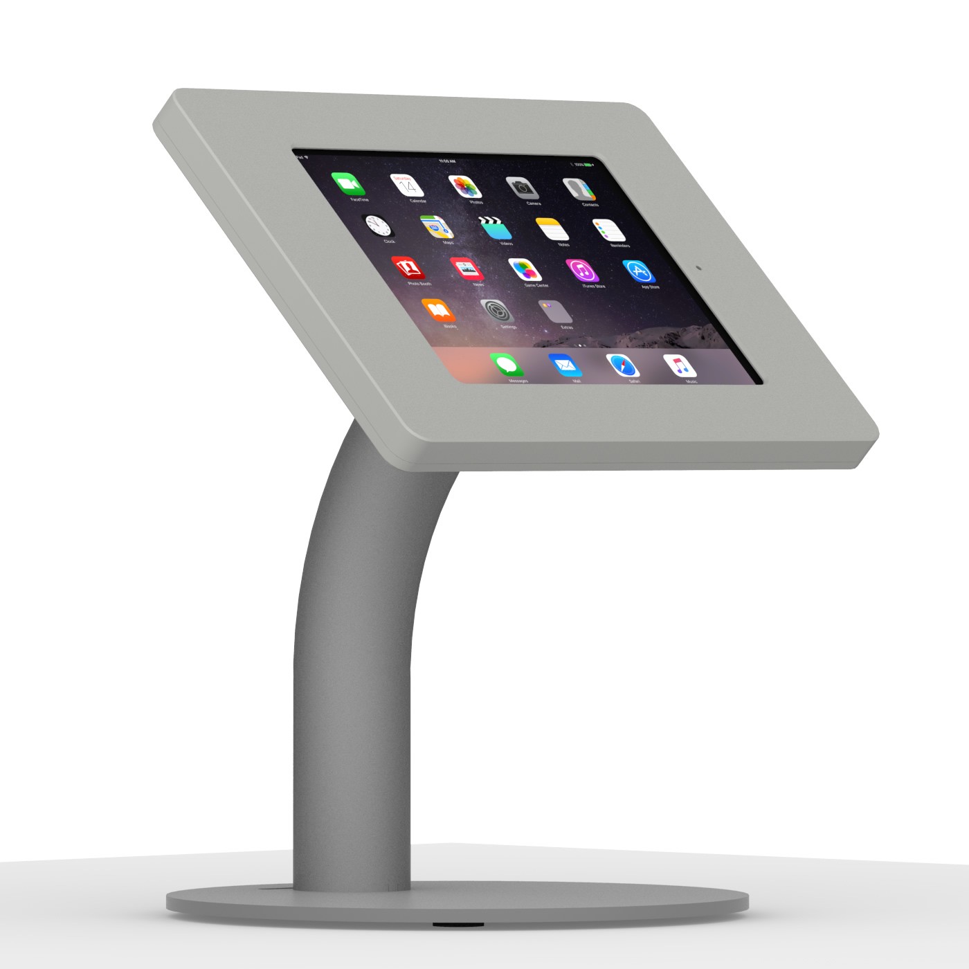 VidaMount IPad Mini 1 2 3 Home Button Covered Light Grey Enclosure W