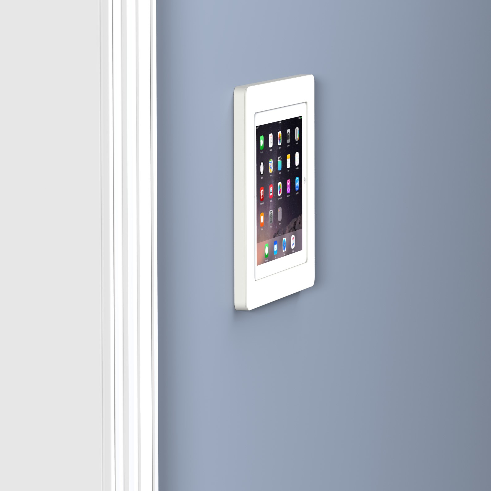 White Ipad 2 3 4 Vidamount On Wall Tablet Mount