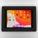 Fixed Tilted 15° Wall Mount - 10.2-inch iPad 7th Gen - Black [Front View]