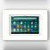 VidaMount On-Wall Tablet Mount - Amazon Fire 10th Gen HD 8 & HD 8 Plus (2020) - White [Landscape]