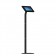 Fixed VESA Floor Stand - Samsung Galaxy Tab E 9.6 - Black [Full Front Isometric View]