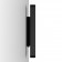 Fixed Slim VESA Wall Mount - Samsung Galaxy Tab A 10.5 - Black [Side View]