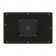 Fixed Slim VESA Wall Mount - Samsung Galaxy Tab A 10.5 - Black [Back]