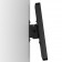 Tilting VESA Wall Mount - Microsoft Surface Pro 4 - Black [Side View 10 degrees up]