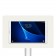Fixed VESA Floor Stand - Samsung Galaxy Tab A 10.1 - White [Tablet Front 45 Degrees]