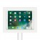 Fixed VESA Floor Stand - 10.5-inch iPad Pro - White [Tablet Front 45 Degrees]