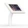 Fixed Desk/Wall Surface Mount - iPad Mini 4 - White [Front Isometric View]