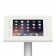 Fixed VESA Floor Stand - iPad Mini 4 - White [Tablet Front View]