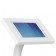 Fixed VESA Floor Stand - Samsung Galaxy Tab E 8.0 - White [Tablet Front Isometric View]