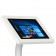 Fixed VESA Floor Stand - Microsoft Surface 3 - White [Tablet Front Isometric View]
