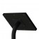 Fixed VESA Floor Stand - Microsoft Surface Pro 4 - Black [Tablet Back Isometric View]