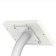 Fixed VESA Floor Stand - Samsung Galaxy Tab A 7.0 - White [Tablet Back Isometric View]