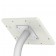 Fixed VESA Floor Stand - Samsung Galaxy Tab A 9.7 - White [Tablet Back Isometric View]