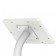Fixed VESA Floor Stand - Samsung Galaxy Tab E 9.6 - White [Tablet Back Isometric View]
