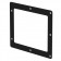 VidaMount On-Wall Tablet Mount - iPad 2, 3, 4 - Black [Cover Rear View]