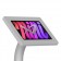 Fixed VESA Floor Stand - iPad Mini (6th Gen) - Light Grey [Tablet Front Isometric View]