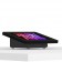 Fixed Tilted 15° Desk / Surface Mount - iPad Mini (6th Gen) - Black [Front Isometric View]