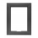 Front View - Florentine Grey - iPad 2, 3, 4 Wall Frame / Mount / Enclosure