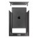Assembly View - Florentine Grey - iPad 2, 3, 4 Wall Frame / Mount / Enclosure