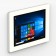 VidaMount On-Wall Tablet Mount - Microsoft Surface Pro 4 - White [Iso Wall View]