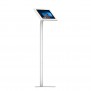 Fixed VESA Floor Stand - Microsoft Surface Pro 4 - White [Full Front Isometric View]