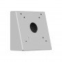 Fixed Tilted Vesa Wall / Surface Mount - 15° angle - Light Grey [Wall - Front Isometric View]