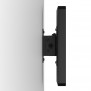 Tilting VESA Wall Mount - Microsoft Surface Go - Black [Side View 0 degrees]
