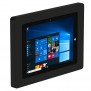 VidaMount VESA Tablet Enclosure - Microsoft Surface 3 - Black [Isometric View]