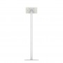 Fixed VESA Floor Stand - iPad Mini 4 - White [Full Back View]