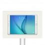 Fixed VESA Floor Stand - Samsung Galaxy Tab A 9.7 - White [Tablet Front 45 Degrees]