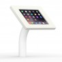 Fixed Desk/Wall Surface Mount - iPad Mini 1, 2 & 3 - White [Front Isometric View]
