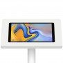 Fixed VESA Floor Stand - Samsung Galaxy Tab A 10.5 - White [Tablet Front View]