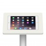 Fixed VESA Floor Stand - iPad Mini 1, 2 & 3 - White [Tablet Front View]