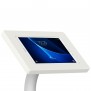 Fixed VESA Floor Stand - Samsung Galaxy Tab A 10.1 - White [Tablet Front Isometric View]