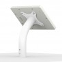 Fixed Desk/Wall Surface Mount - iPad Mini 4 - White [Back Isometric View]