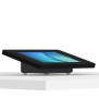 Fixed Tilted 15° Desk / Surface Mount - Samsung Galaxy Tab A 9.7 - Black [Front Isometric View]